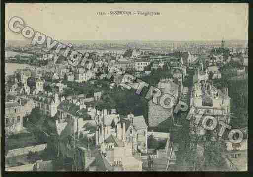 Ville de SAINTSERVAN Carte postale ancienne