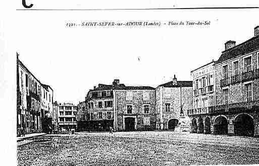 Ville de SAINTSEVER Carte postale ancienne