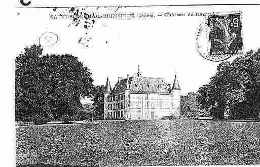 Ville de SAINTSIMEONDEBRESSIEUX Carte postale ancienne