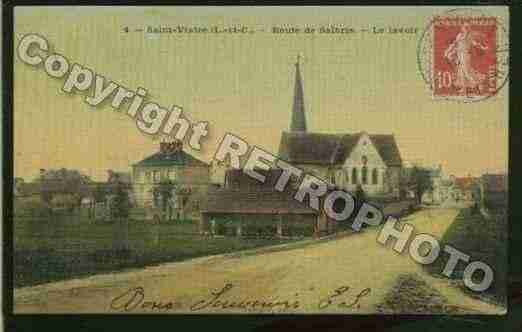 Ville de SAINTVIATRE Carte postale ancienne