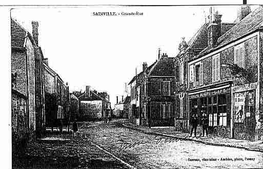 Ville de SAINVILLE Carte postale ancienne