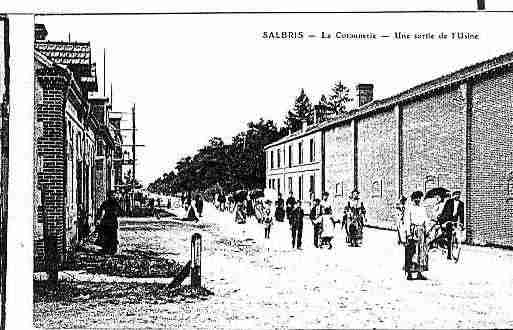 Ville de SALBRIS Carte postale ancienne