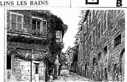 Ville de SALINSLESBAINS Carte postale ancienne