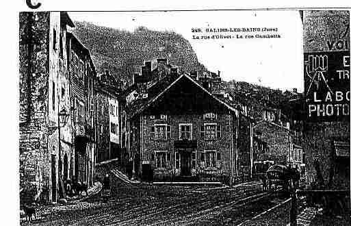 Ville de SALINSLESBAINS Carte postale ancienne