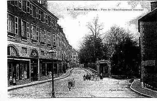 Ville de SALINSLESBAINS Carte postale ancienne