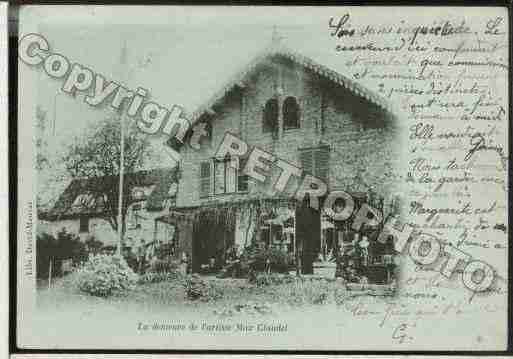 Ville de SALINSLESBAINS Carte postale ancienne