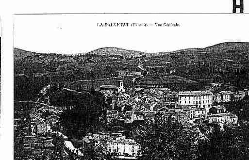 Ville de SALVETATSURAGOUT(LA) Carte postale ancienne