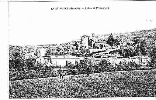 Ville de SALVETATSURAGOUT(LA) Carte postale ancienne