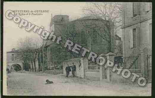 Ville de SAUVETERREDEGUYENNE Carte postale ancienne