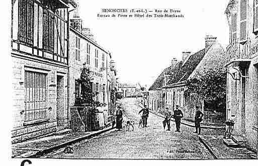 Ville de SENONCHES Carte postale ancienne