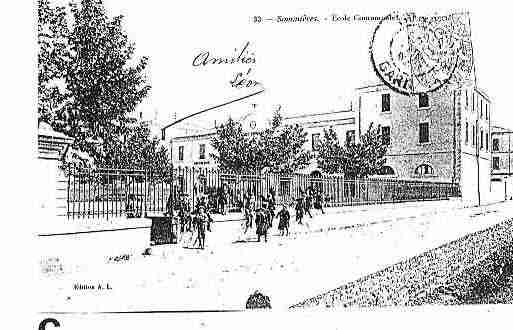 Ville de SOMMIERES Carte postale ancienne