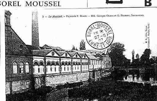 Ville de SORELMOUSSEL Carte postale ancienne