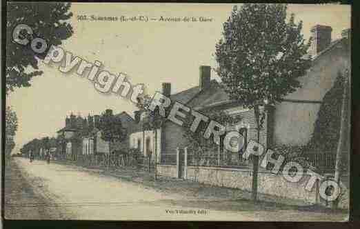 Ville de SOUESMES Carte postale ancienne