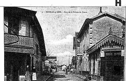 Ville de SOULACSURMER Carte postale ancienne