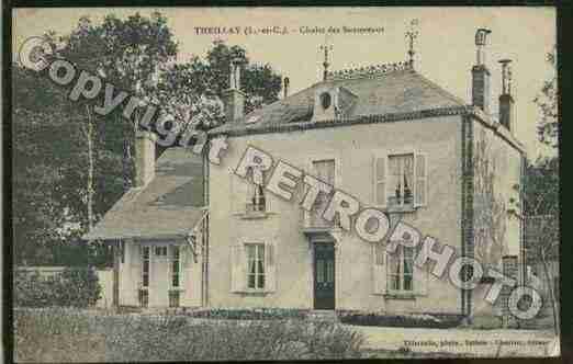 Ville de THEILLAY Carte postale ancienne