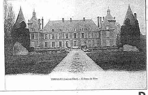 Ville de THEILLAY Carte postale ancienne