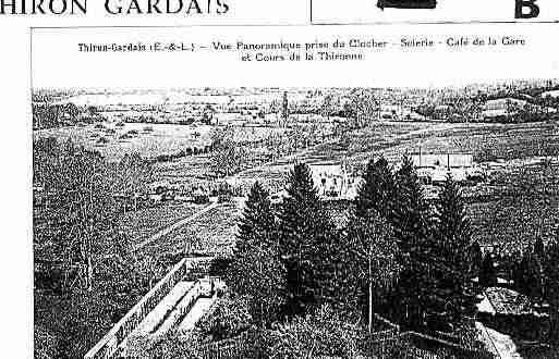 Ville de THIRONGARDAIS Carte postale ancienne