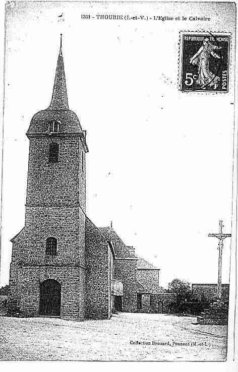 Ville de TIERCENT(LE) Carte postale ancienne