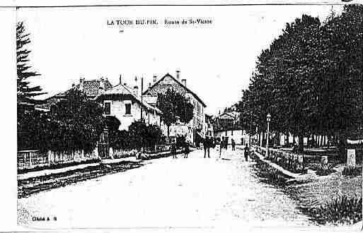 Ville de TOURDUPIN(LA) Carte postale ancienne