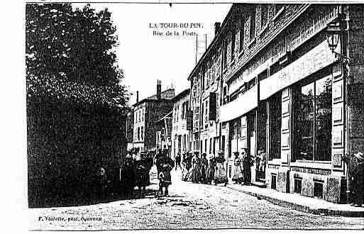 Ville de TOURDUPIN(LA) Carte postale ancienne