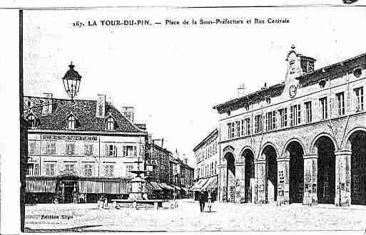 Ville de TOURDUPIN(LA) Carte postale ancienne