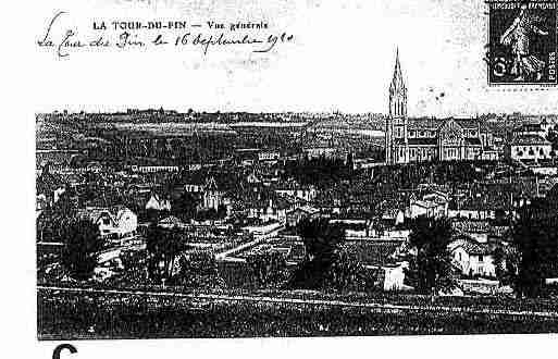 Ville de TOURDUPIN(LA) Carte postale ancienne