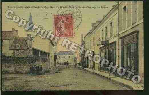 Ville de TOURNONSAINTMARTIN Carte postale ancienne