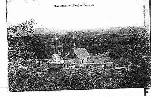 Ville de TOUTAINVILLE Carte postale ancienne