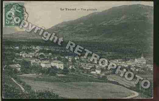 Ville de TOUVET(LE) Carte postale ancienne