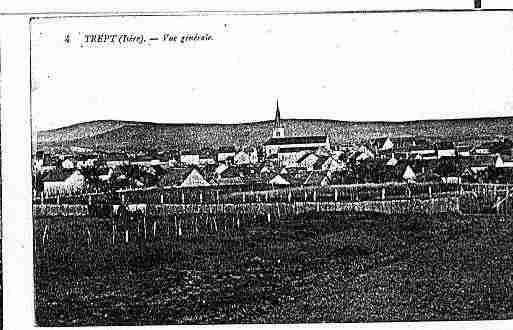 Ville de TREPT Carte postale ancienne