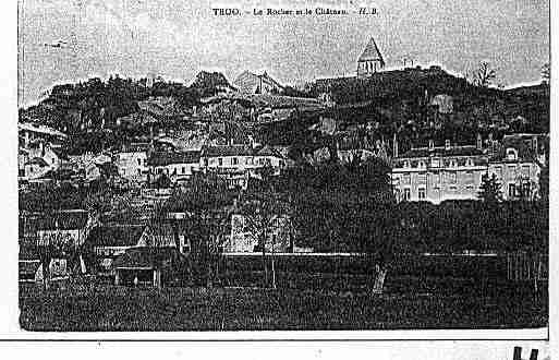 Ville de TROO Carte postale ancienne