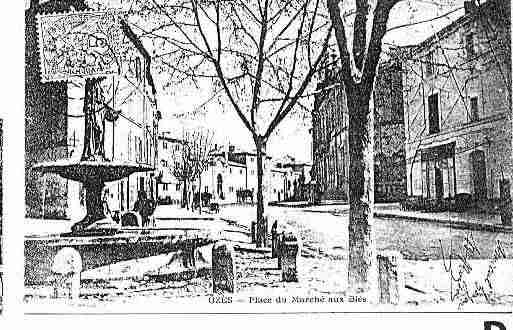 Ville de UZES Carte postale ancienne