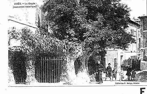 Ville de UZES Carte postale ancienne