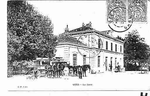 Ville de UZES Carte postale ancienne