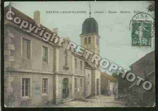 Ville de VALFINLESSAINTCLAUDE Carte postale ancienne