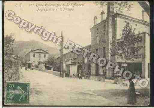 Ville de VALLERAUGUE Carte postale ancienne