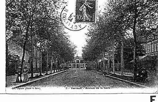 Ville de VERNEUILSURAVRE Carte postale ancienne