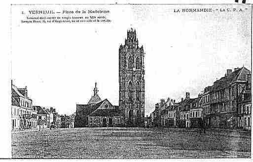 Ville de VERNEUILSURAVRE Carte postale ancienne