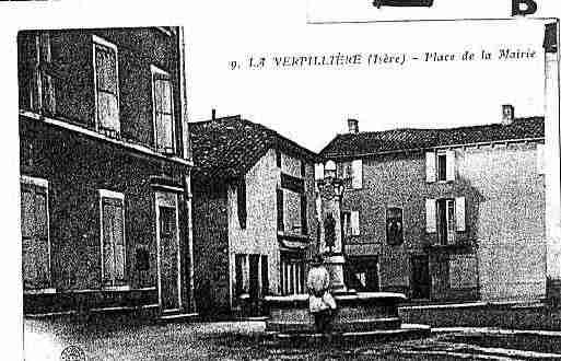 Ville de VERPILLIERE(LA) Carte postale ancienne