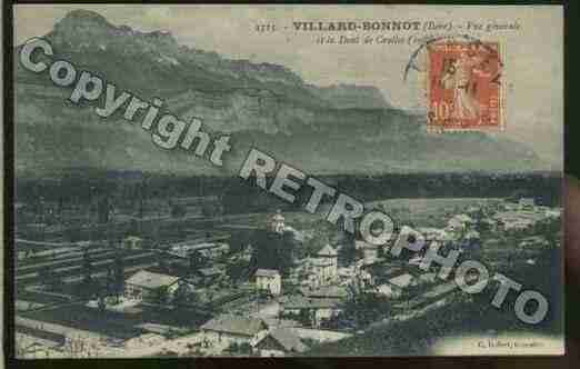 Ville de VILLARDBONNOT Carte postale ancienne