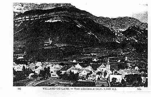 Ville de VILLARDDELANS Carte postale ancienne