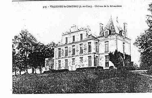 Ville de VILLEDIEULECHATEAU Carte postale ancienne