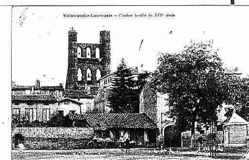 Ville de VILLEFRANCHEDELAURAGAIS Carte postale ancienne