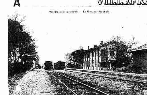 Ville de VILLEFRANCHEDELAURAGAIS Carte postale ancienne