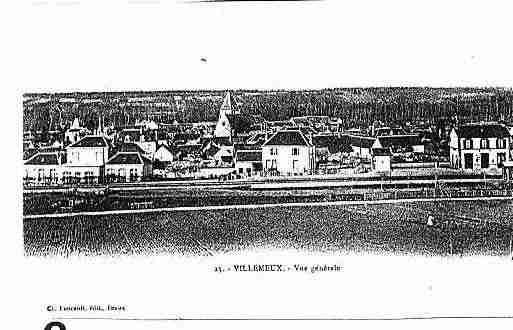 Ville de VILLEMEUXSUREURE Carte postale ancienne