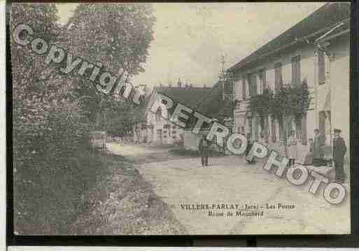 Ville de VILLERSFARLAY Carte postale ancienne