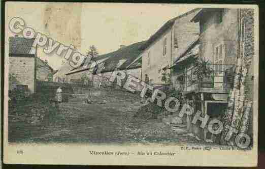 Ville de VINCELLES Carte postale ancienne