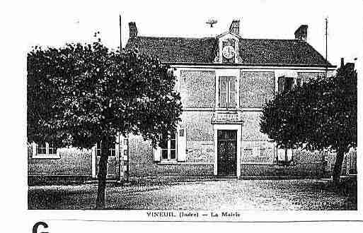 Ville de VINEUIL Carte postale ancienne