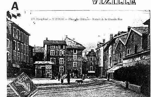 Ville de VIZILLE Carte postale ancienne