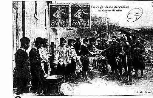 Ville de VOIRON Carte postale ancienne